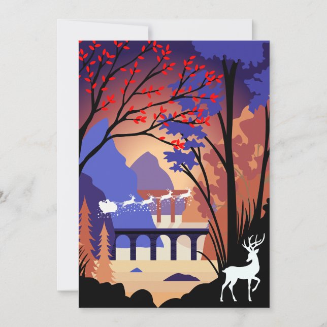 Anúncio Twilight Forest Christmas Santa Sleigh (Frente)