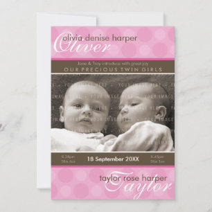 Anúncio TWINS BABY OBRIGADO: Harmonia 6P