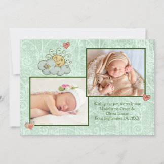 Anúncio Twins Folk Art Green