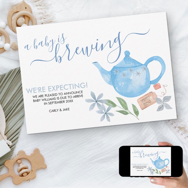 Anúncio Um Bebê está se preparando | Engravidação de chale (Criador carregado)