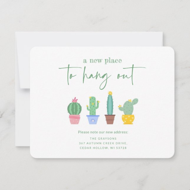 Anúncio Um Novo Lugar Para Sair! Nova Casa do Cactus (Frente)