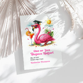 Anúncio Um ou Dois Graus Mais Quente Graduação Flamingo