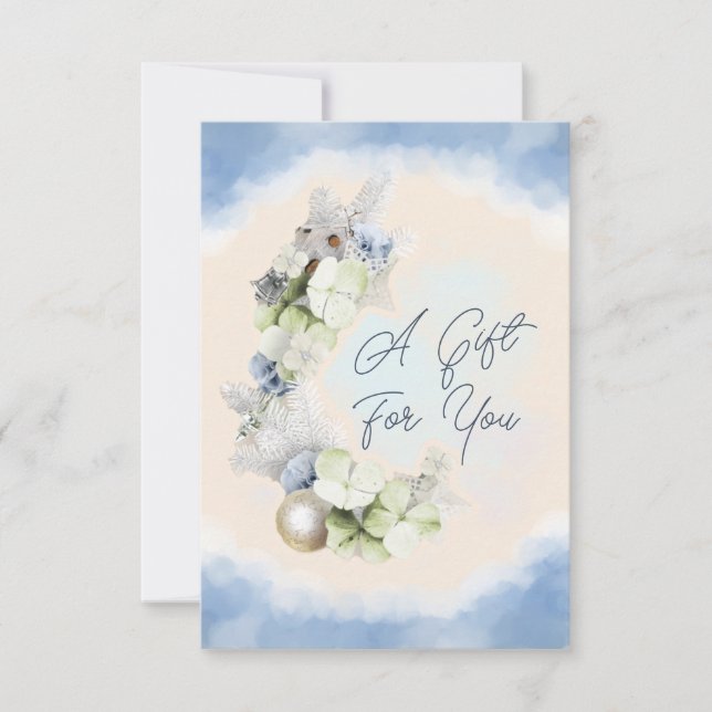 Anúncio Um presente para você (Frente)