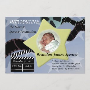 Anúncio Uma estrela é Nascer/ azul