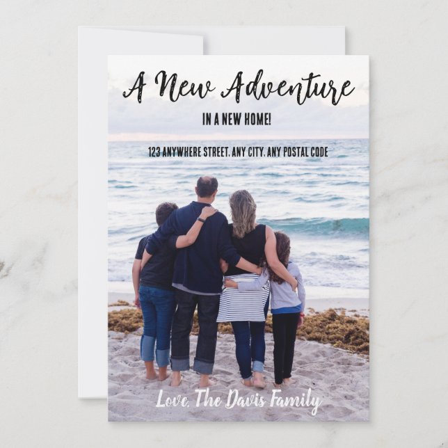 Anúncio Uma Nova Aventura! (Frente)