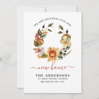 Uma nova casa gratosa, nós movemos a queda por águ