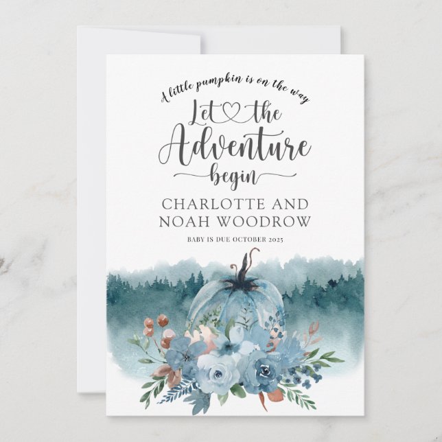 Anúncio Uma Pequena Aventura De Abóbora Começa A Gravidez (Frente)