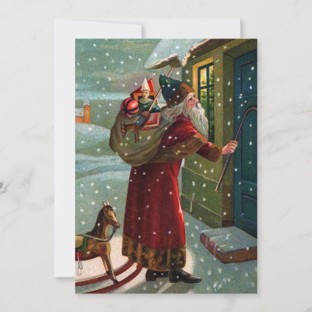 Anúncio Uma visita à meia-noite dos Papais noeis (Frente)