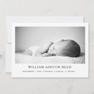Anúncio Unique Elegant Baby Boy Photo Collage Birth