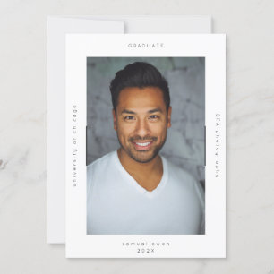 Anúncio Universidade de fotografia minimalista