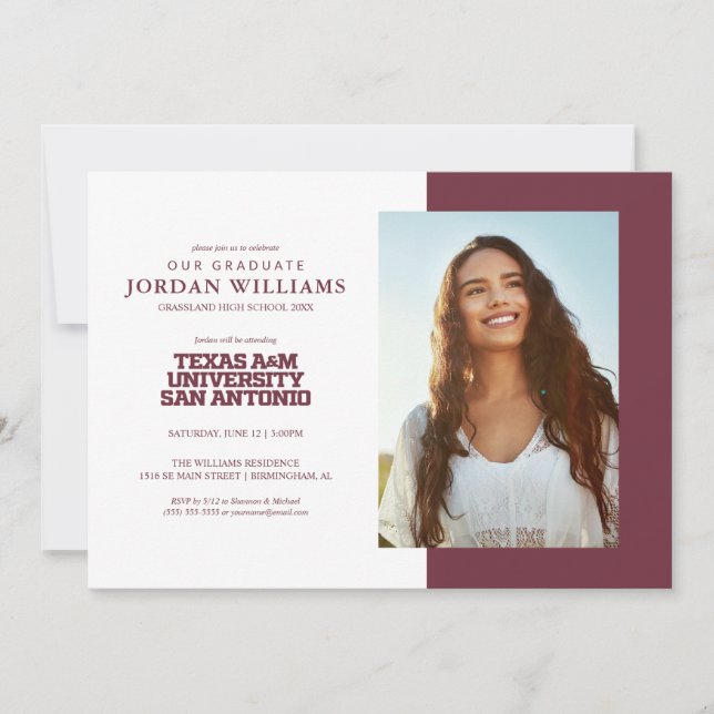 Anúncio Universidade do Texas A&M - San Antonio (Frente)