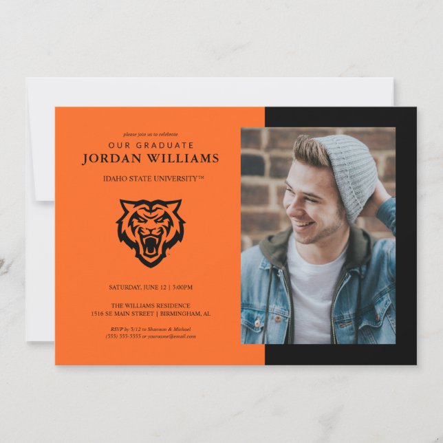 Anúncio Universidade Estadual de Idaho Bengals Spirit Desi (Frente)