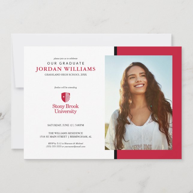 Anúncio Universidade Stony Brook | Marca Verbal (Frente)