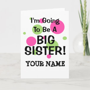 Anúncio Vai SER UMA IRMÃ GRANDE!