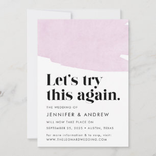 Anúncio Vamos Tente Este Adiamento De Casamento Roxo Novam