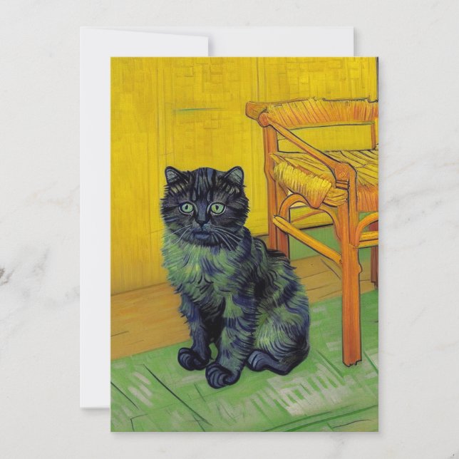 Anúncio Van Gogh Black Cat (Frente)