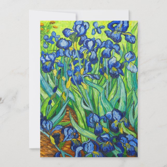Anúncio Van Gogh Irises (Frente)