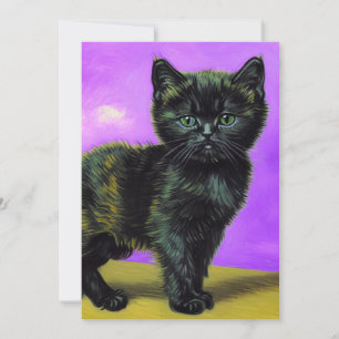 Anúncio Van Gogh Style Cat