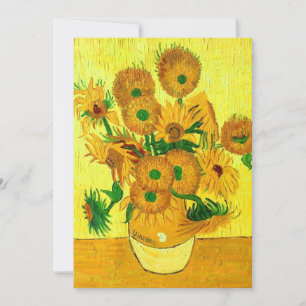 Anúncio Van Gogh Sunflower