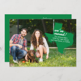 Anúncio Verde que nos movemos - Texas pontilhado movendo-s