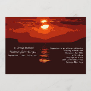 Anúncio vermelho da cerimonia comemorativa do por