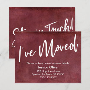 Anúncio vermelho Grunge da Tipografia