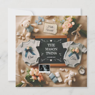 Anúncio Vias de Gravidez Gêmeas nas Mídias Sociais, Gravid