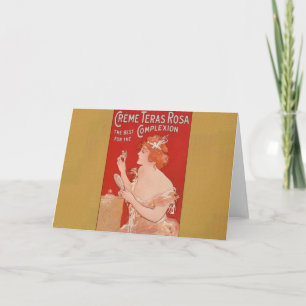 Anúncio Vintage Beauty Advertisement