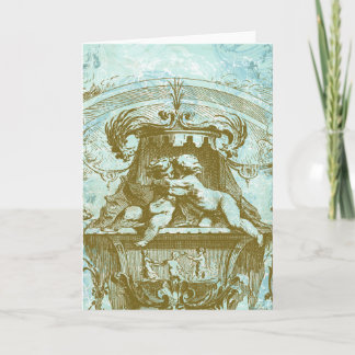 Anúncio Vintage Cherub Salve o Design de Data