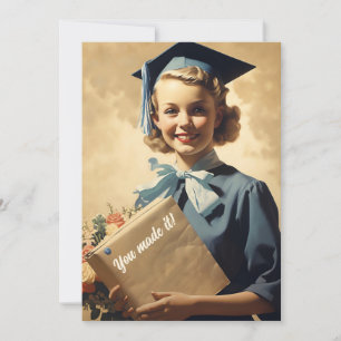 Anúncio Vintage formando conservadora