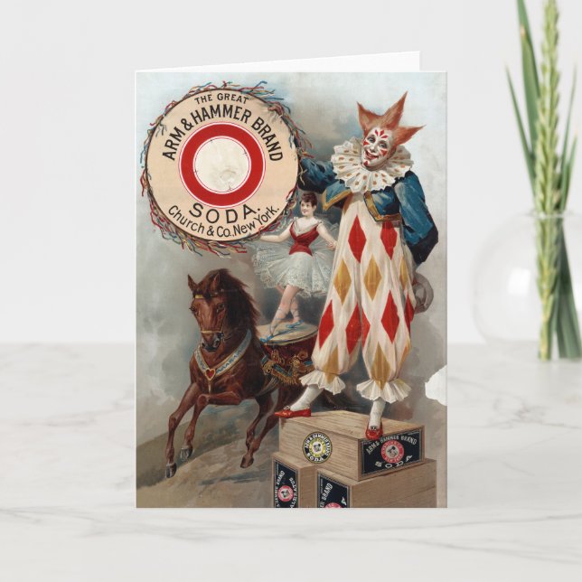 Anúncio Vintage Para Arm & Hammer Soda (Frente)