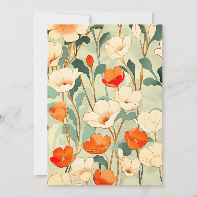 Anúncio Vintage Poppy Blossom (Frente)