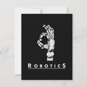Anúncio Vintage Robotics Mão Robótica Lover Engraçado Pres