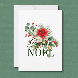 Anúncio Vintage Rustic French Joyeux Noel