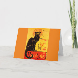 Anúncio Vintage Tournee de Chat Noir Black Cat