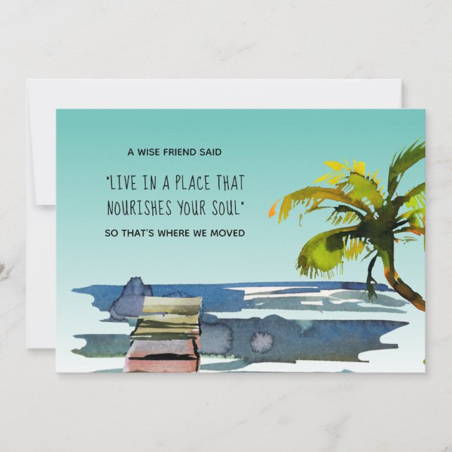 Anúncio Viva em um lugar que alimenta sua alma de novo lar (Frente)