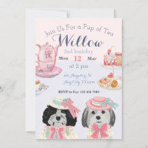 Você é convidado para um lançamento do Tea