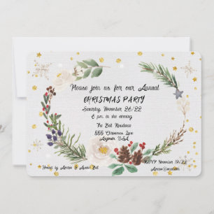 Anúncio Watercolor do Partido Natal
