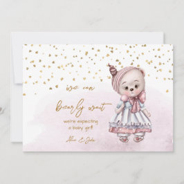 Anúncio We Can Bearly Wait Cute Stuffed Animal Pregnancy