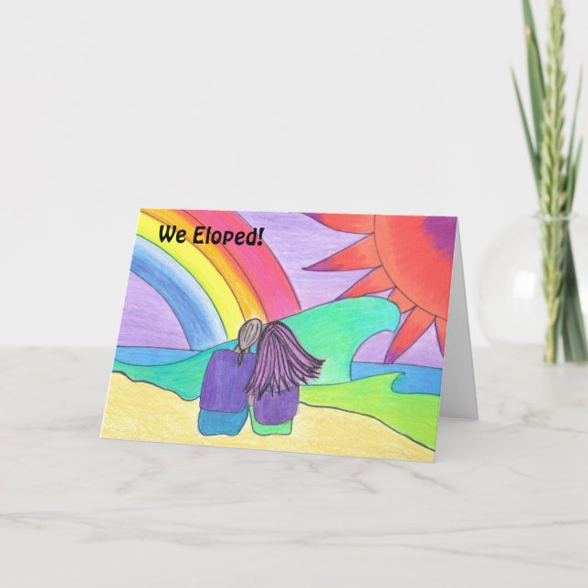 Anúncio We Eloped! (Frente)