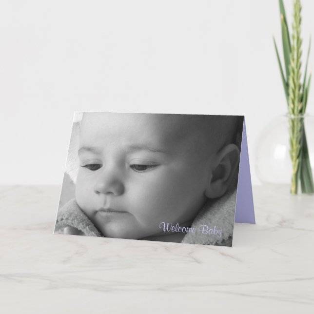 Anúncio Welcome Baby (Frente)