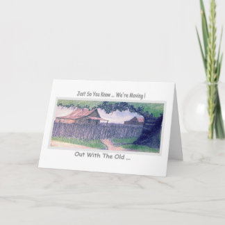 Anúncio We're Moving - New Address Greeting Card