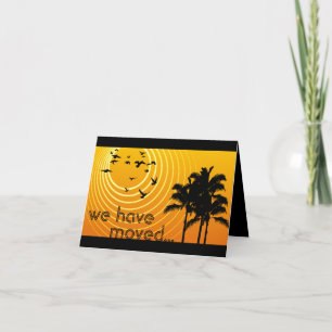 Anúncio we've moved announcement : sunscene