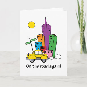 Anúncio We've Moved Cityscape Card - Vertical