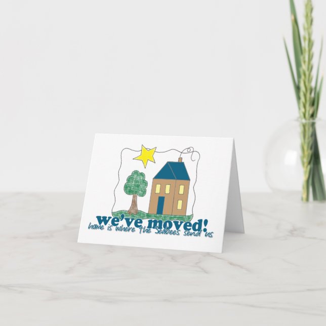 Anúncio We've moved... home is where the Seabees send us! (Frente)