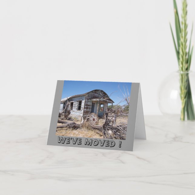 Anúncio We've Moved New Address (Frente)