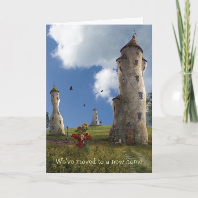 Anúncio We've moved to a new home | Fantasy Village (Frente)