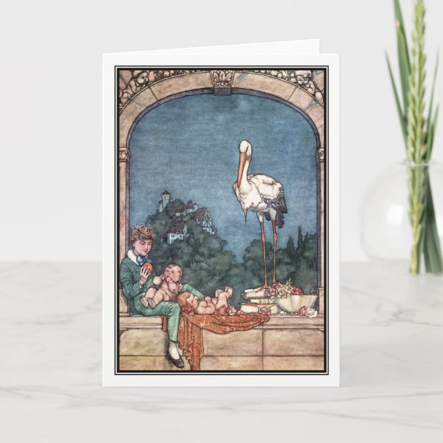 Anúncio William Heath Robinson - The Storks (Frente)