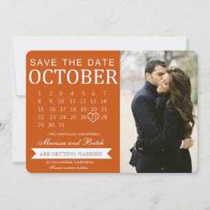 Anúncios de Calendário Salve a Data Casamento
