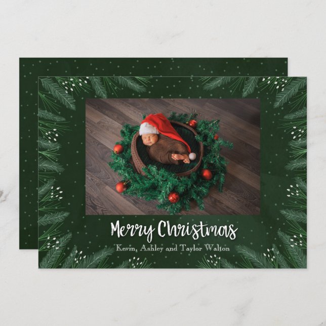 Anúncios de Foto de Natal no Pines (Frente/Verso)